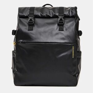 Mandarina Duck ECO COATED Backpack with Padded Shoulder Straps